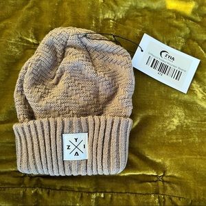 Zyia Active Driftwood Knitted Mountain Beanie NWT